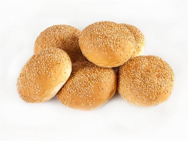 Witte bollen sesam per 6